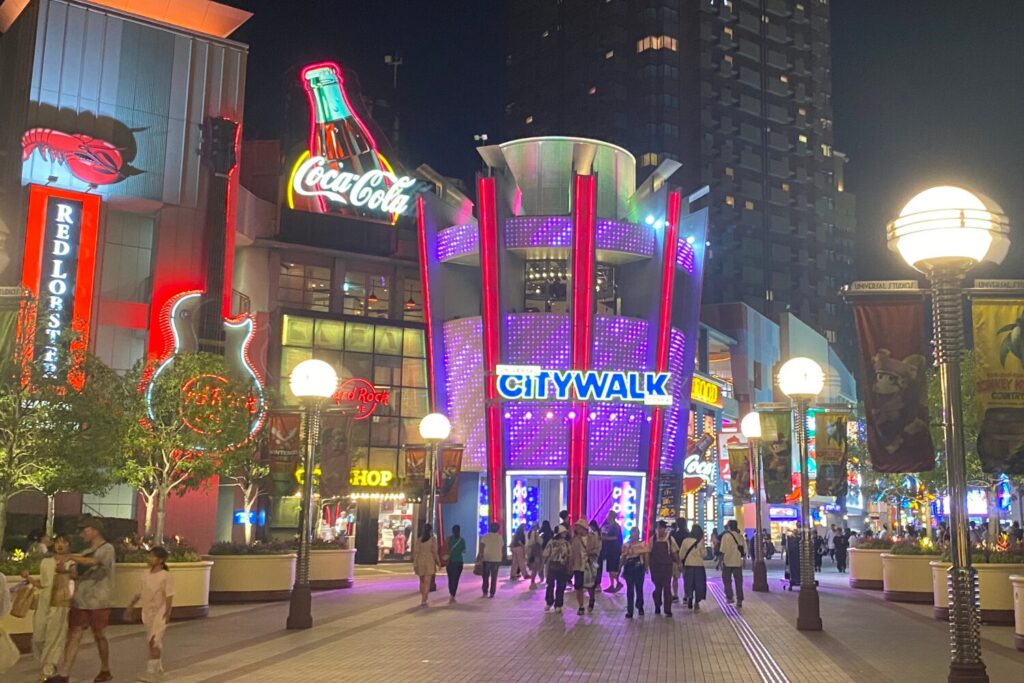 Universal city walk Night