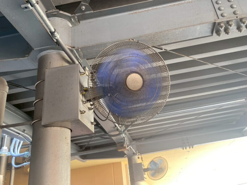 Electric Fan in Space Fantasy the ride